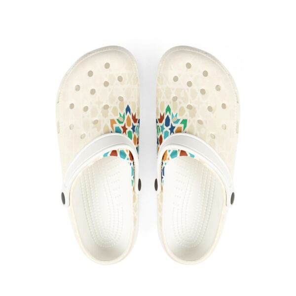 Morocco Arabesque Tiles Design Foam Shoes