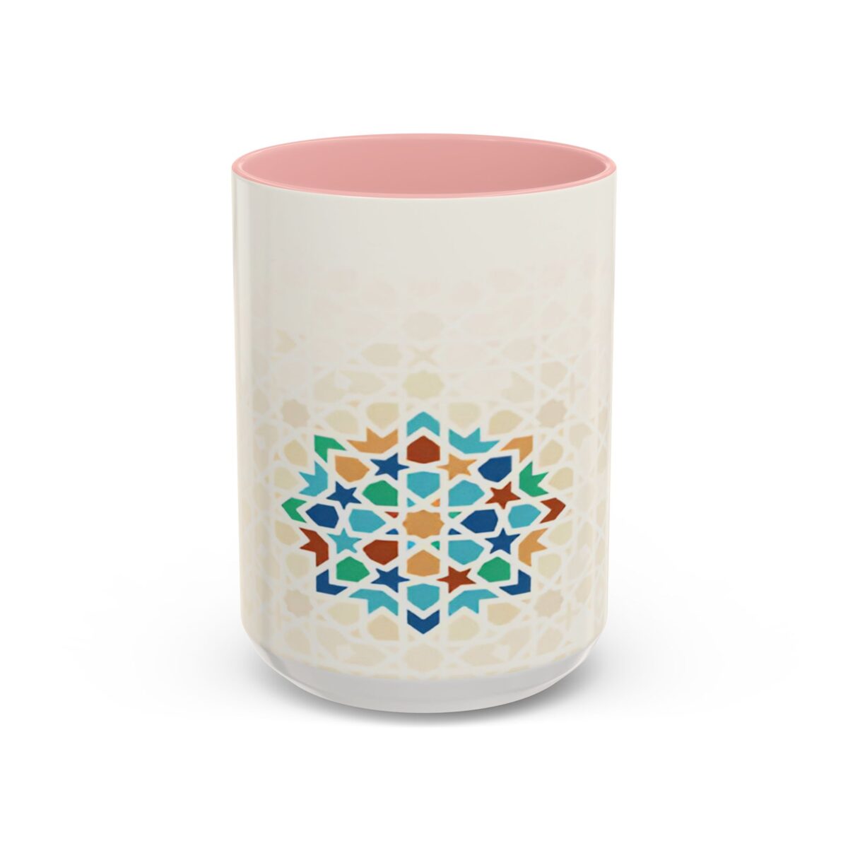 Moroccan tile pattern mugs