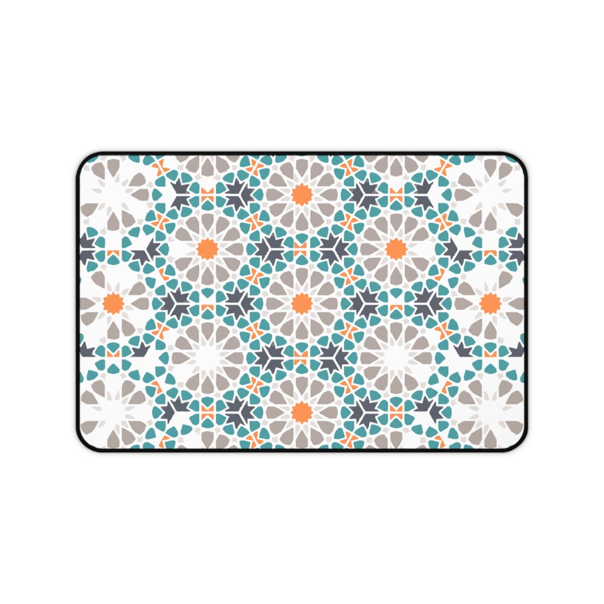 Moroccan Tile Design Desk Mat