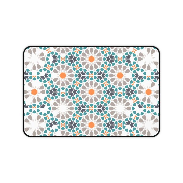 Moroccan Tile Design Desk Mat