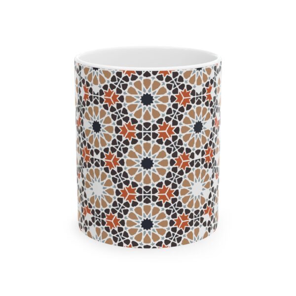 Moroccan Arabesque ceramic mug